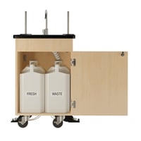 Image 3 of Hot and cold water portable sinks