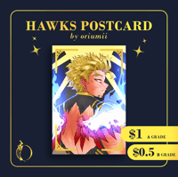Hawks Postcard