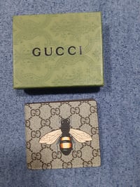 Image 2 of Gucci Wallet Bee Brown