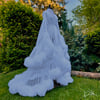 Powder Blue Extra Deluxe "Cassandra" Dressing Gown PRE-ORDER JULY DELIVERY