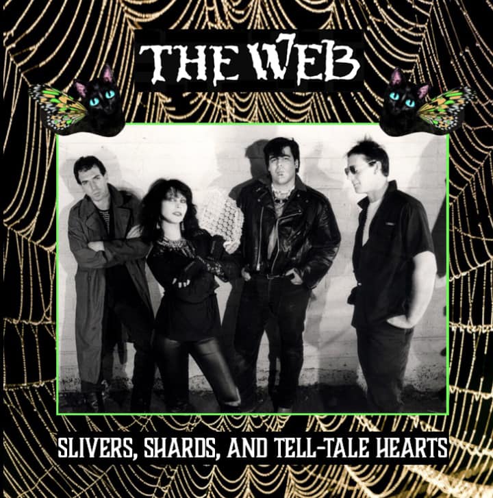 Image of the WEB - "Slivers, Shards, & Tell-Tale Hearts" Lp (green vinyl)