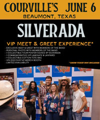 BEAUMONT, TX (COURVILLE'S, JUNE 6) VIP MEET & GREET PASS