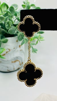 Image 2 of Clover earrings