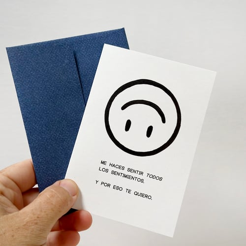 Image of Sentimientos Card