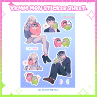 ✧ YukiMomo Mon Sticker Sheet ✧