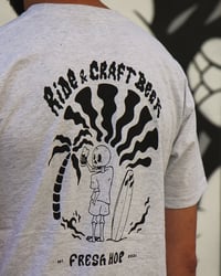 Image 3 of tee shirt -Ride & Craftbeer