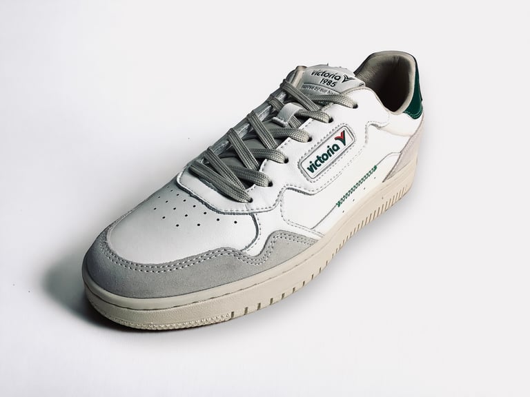 Victoria 1985 series 80’S style white tennis leather sneaker Image 4