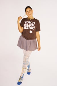 Image 4 of TEACH BLAK HISTORY STAR TEE (PRE ORDER)