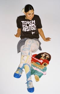 Image 12 of TEACH BLAK HISTORY STAR TEE