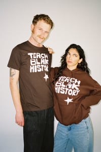 Image 2 of TEACH BLAK HISTORY STAR HOODIE (PRE ORDER)