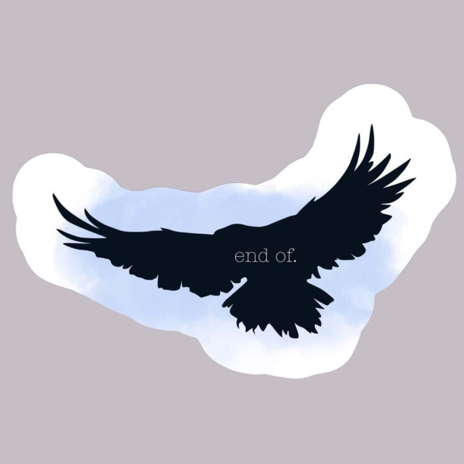 Image of Officially licensed single Ravenhood sticker 