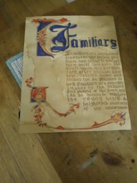 Image 2 of Book of Shadows page Familiars charmed