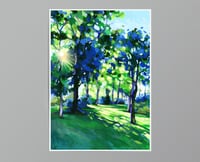 Image 1 of Mosesfield end, Springburn Park - Giclée Print