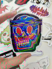 Image 1 of GLITCH SKULL sticker