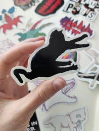 Image 2 of OHH BIG STRETCH CAT sticker
