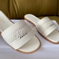 Image 3 of CD Leather Dway Slides