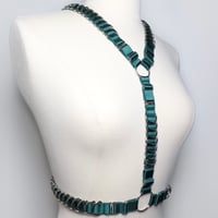 Image 1 of Satin elastic harness with D Rings 