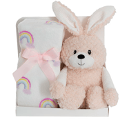 Image 2 of Teddy Gift Set - Baby Girl