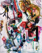 Image of John Olson untitled mixed media on Canvas B