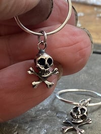 Image 1 of Skull & Crossbones Earrings