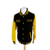 Personalised Varsity Jacket - Jet Black/Sun Yellow