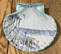 Image 1 of Shell trinket dish beach house design 