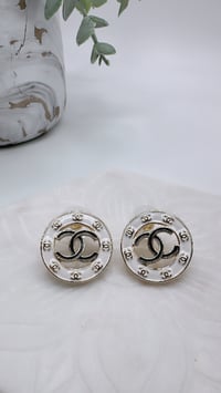 Cc studs earrings