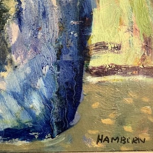 Image of 1940's, Swedish Still Life, ' Flowers', Axel Hamborn (1892–1971)