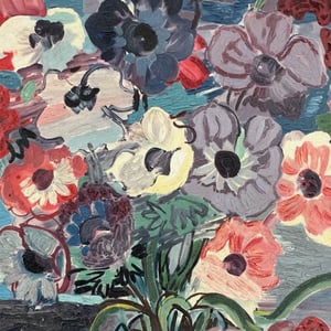 Image of Mid Century, French, Still Life, 'Poppies'