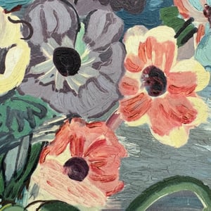 Image of Mid Century, French, Still Life, 'Poppies'