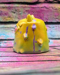 Image 2 of Large Ghost Waffle - Custom Hand Painted