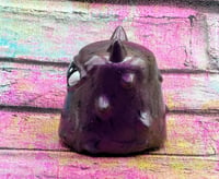 Image 2 of Small Ghost Waffle - Dark Purple Chrome