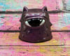 Small Ghost Waffle - Dark Purple Chrome