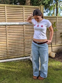 Image 3 of MuJu Stars Tee - Red