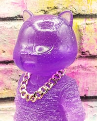 Image 4 of Rap Cat - Purple Glitter