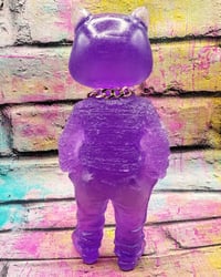 Image 3 of Rap Cat - Purple Glitter