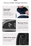 Electric Foot Massage Machine Shiatsu Deep Kneading Air Compression for Health Care Infrared Heating