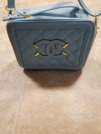 Image 2 of Chanel Bag Square Baby Blue