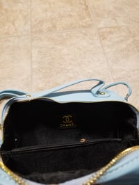 Image 6 of Chanel Bag Square Baby Blue