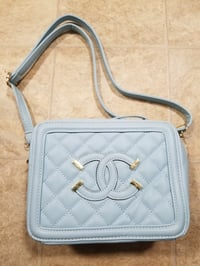 Image 4 of Chanel Bag Square Baby Blue