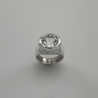 Image 5 of Crystal Bubble Ring 925 STERING SILVER