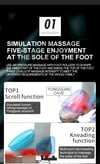 Electric Foot Massage Machine Shiatsu Deep Kneading Air Compression for Health Care Infrared Heating