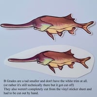 Image 2 of Paddlefish Sticker