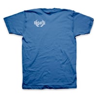 Image 2 of "Hangman" Men's Tee - Heathered Cool Blue