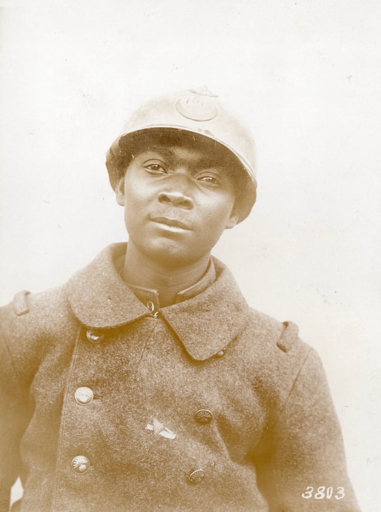 Image of BUFA: portrait of a young Zouave, France ca. 1915 