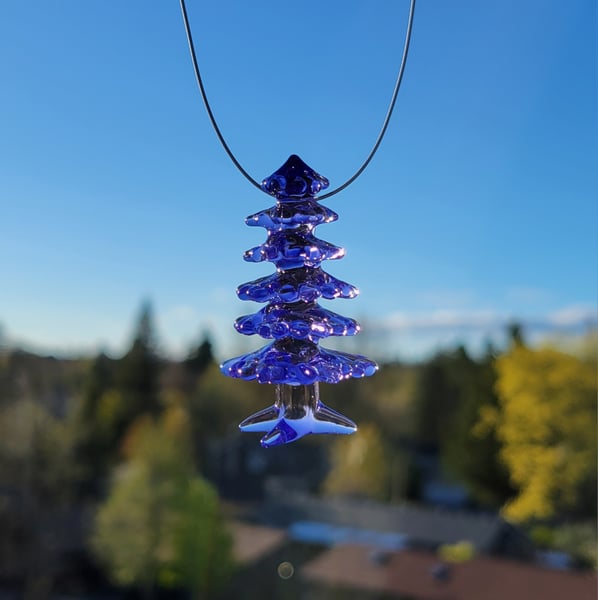 Image of "Tree" Pendant • Purple Rain