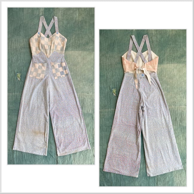 Sweetheart Overalls in Feedsacks