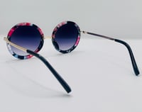 Image 3 of Multi Color Oval Sunglasses 