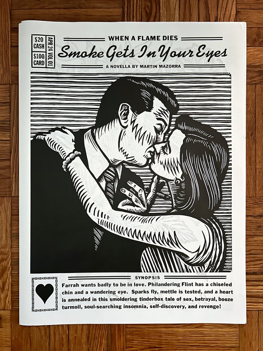 Image of "Smoke Gets in Your Eyes" a Novella by Martin Mazorra