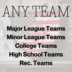 Image of CUSTOM Wooden Home Plate Sign